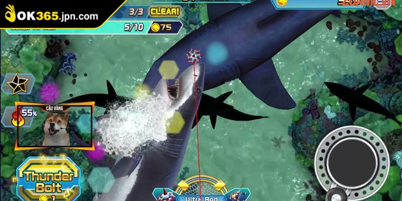 Câu Cá ACE - Game Giải Trí Nhận Thưởng Hấp Dẫn Tại OK365 2 Tận hưởng trải nghiệm độc đáo với các chế độ chơi đa dạng